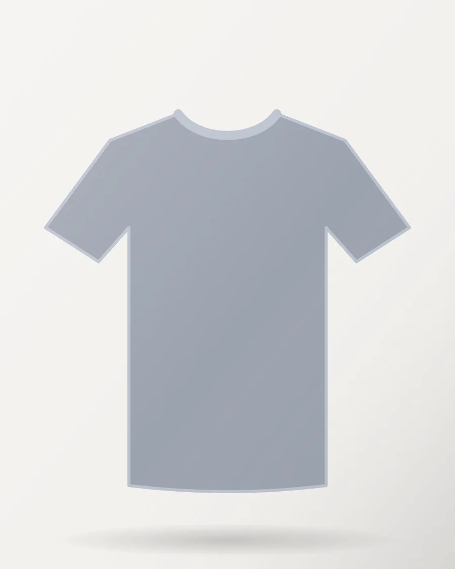 Heavyweight Pocket Tee in Grey Melange – front view