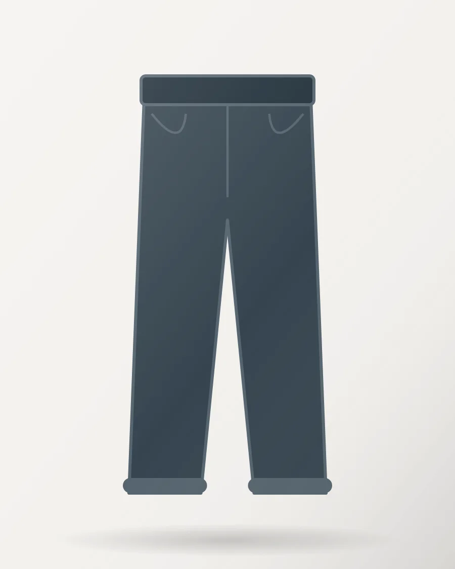 Tech Fabric Track Joggers in Charcoal – front view